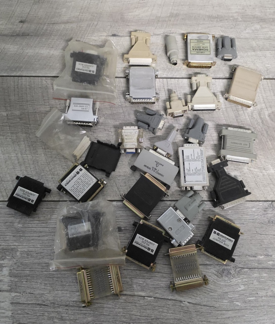 DB-25 and DB-9 Adapters, Converters and All sorts of things - Bulk Lot