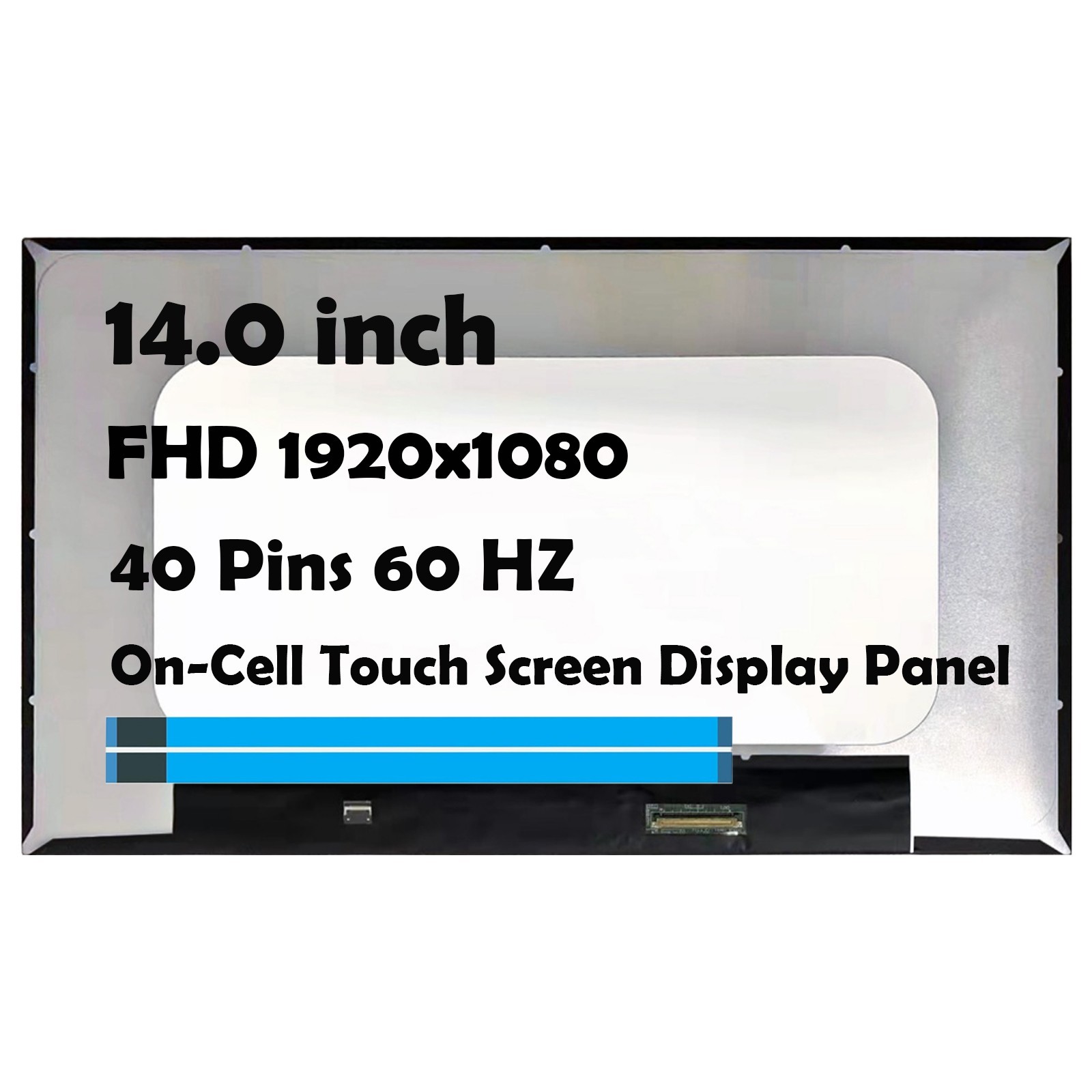 14" B140HAK03.5 HW2A 1920x1080 40 Pins LCD On-Cell Touch Screen Display Panel