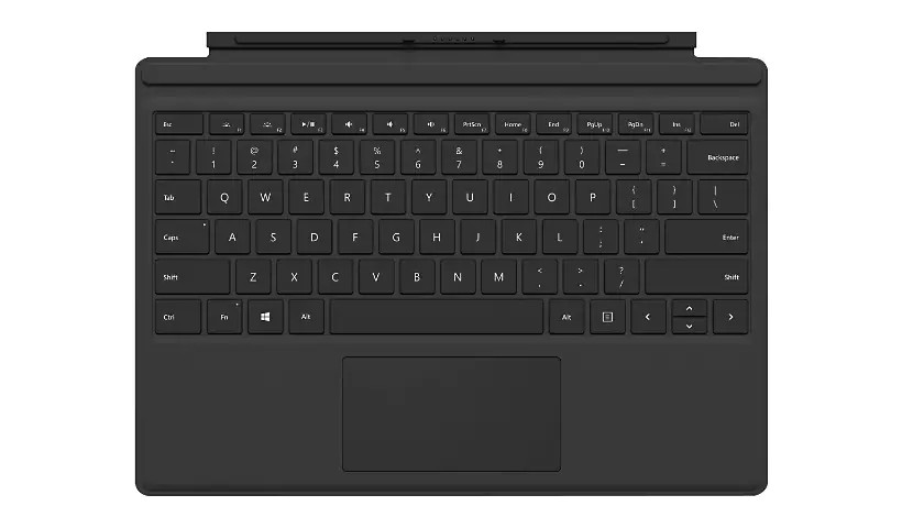 NEW Microsoft Surface Pro 5, 6, 7 Signature Type Cover Keyboard Black (1725)