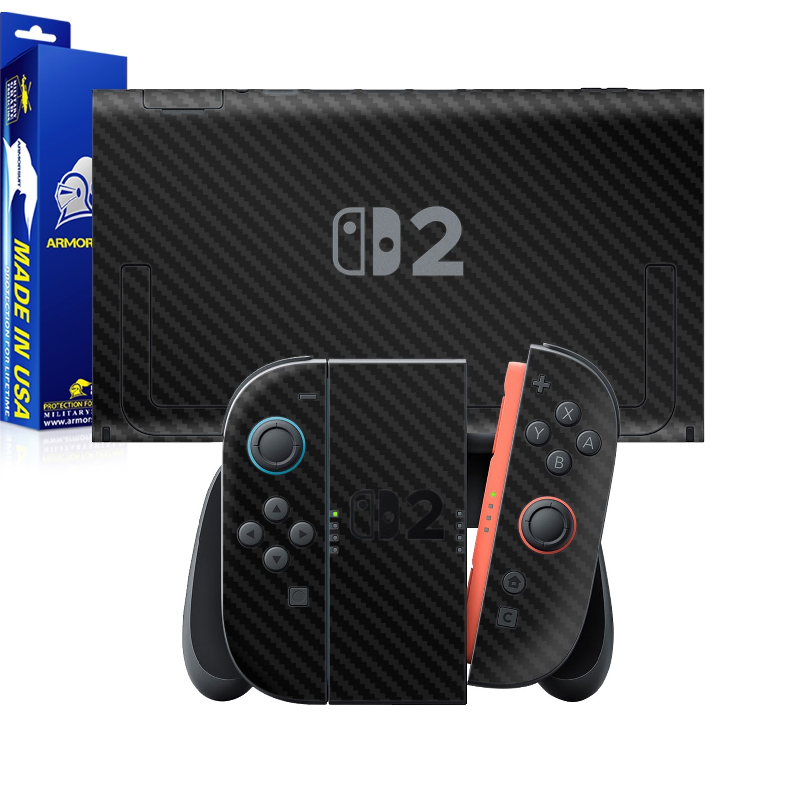 Armorsuit MilitaryShield Vinyl Skin Wrap Film for Nintendo Switch 2 (2025)