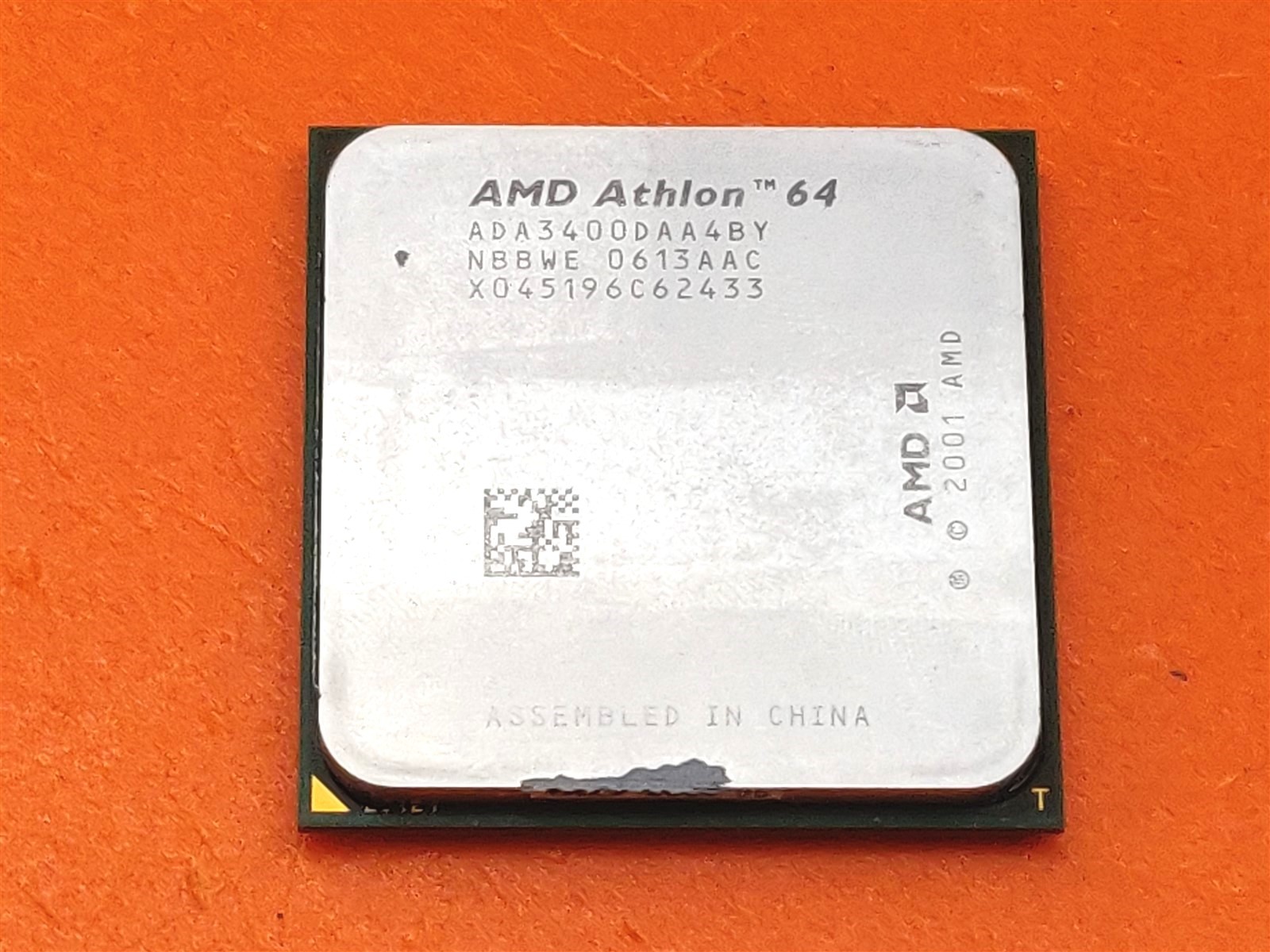 ⭐️⭐️⭐️⭐️⭐️ CPU Processor AMD Athlon 64 3400+ ADA3400DAA4BY 2.2 GHz