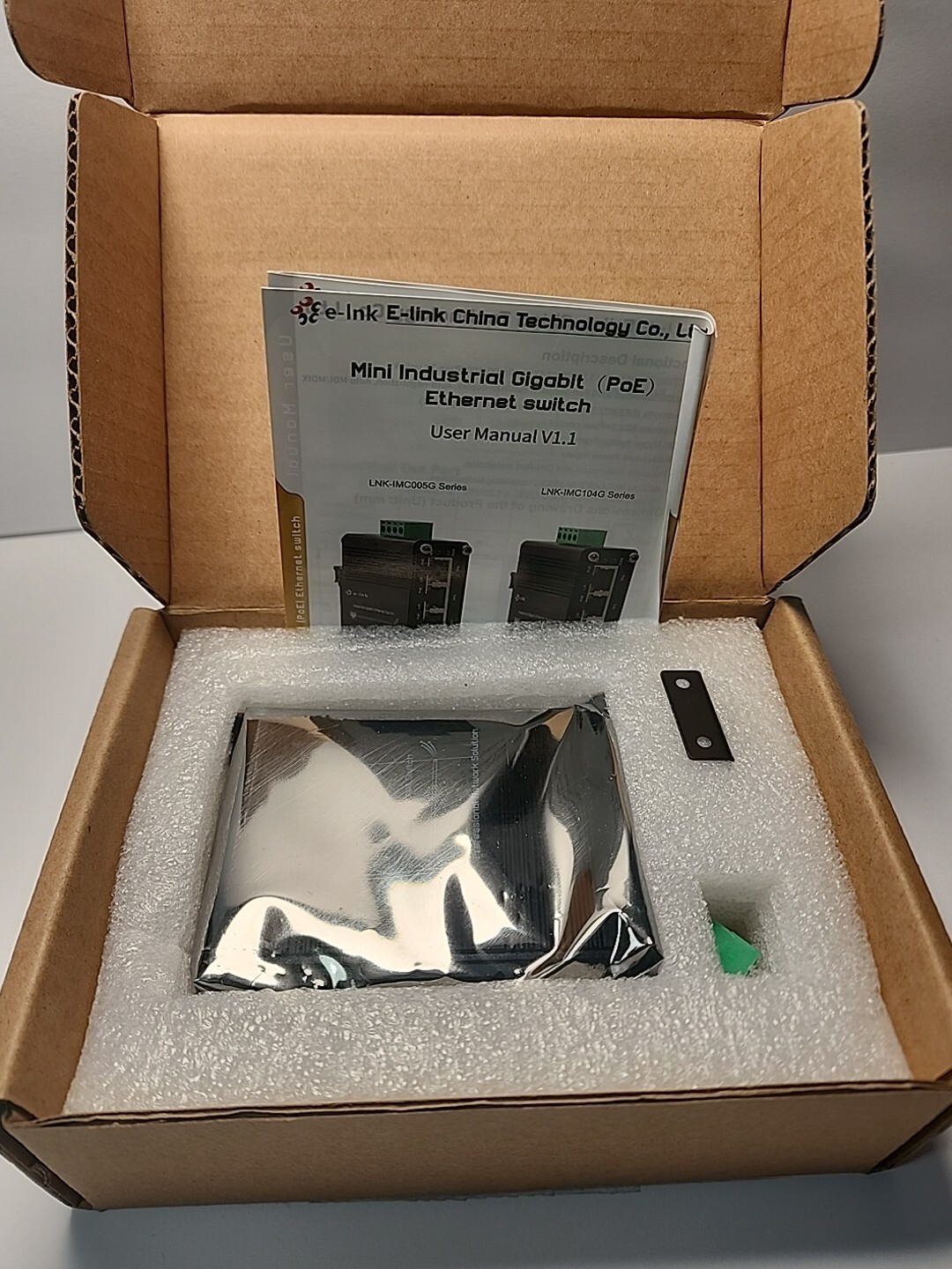 E-Link LNK-INJ-48-95W Gigabit PoE++ Injector,  48VDC 95W