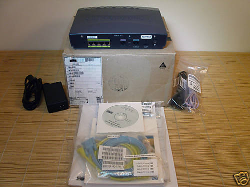 NEW CISCO 877-SEC-K9 Router 128RAM/28F ADVSECURITY NEW OPEN BOX