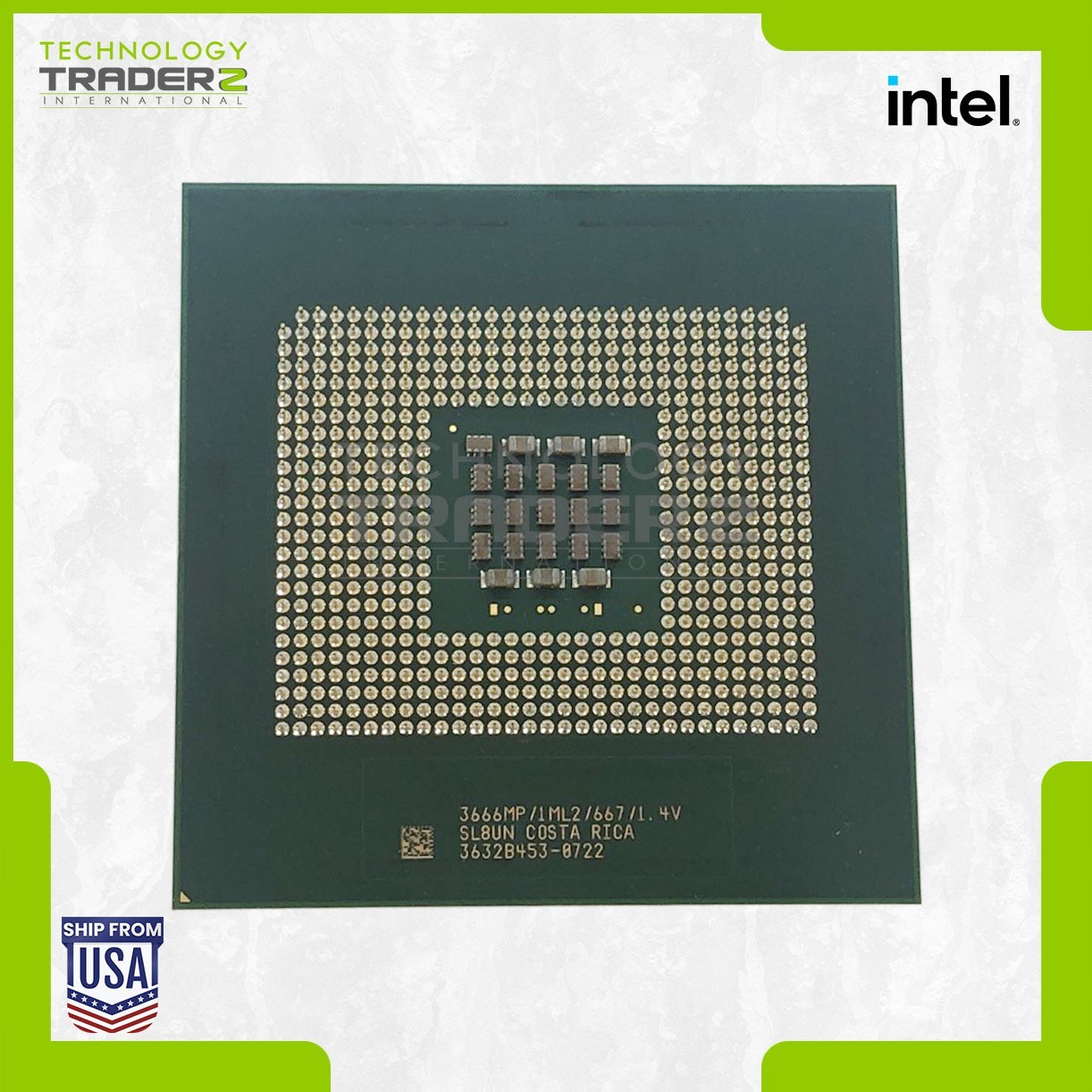 SL8UN Intel Xeon 3.66GHz 667MHz FSB 1MB 110W Processor