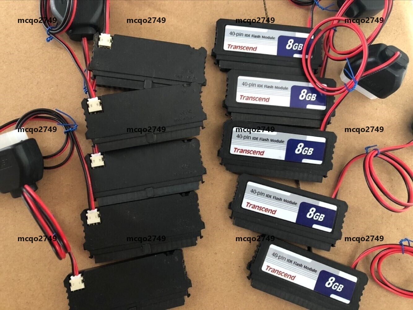 10pcs  Transcend 40-pin IDE Flash Module 8GB  40PIN
