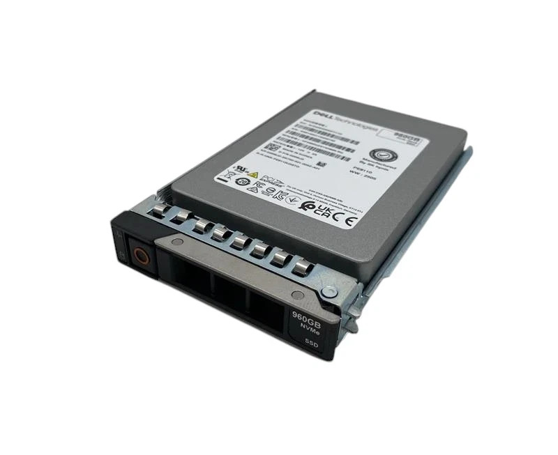 Dell 960GB Gen4 NVMe 2.5" Enterprise SSD 26WJ0 HFS960GEETX099N 14-17th Gen Caddy