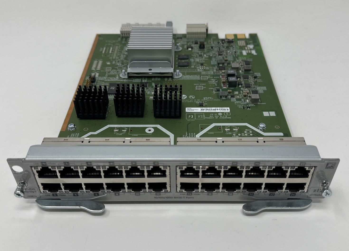 HP Aruba J9987A HPE 5400R 24-Port 10/100/1000BASE-T w/MACsec v3 zl2 Module Card