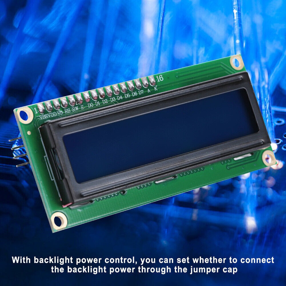1Pcs IIC/IC2 Interface LCD1602 LCD Display Adapter Board Module 5V