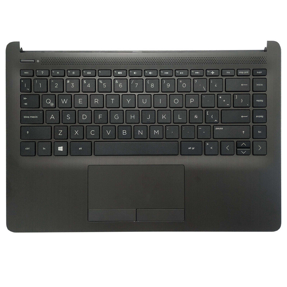 Spanish/Latin keyboard FOR HP 14-CF 14-DF 14-DK 245 240 G8 Palmrest Cover