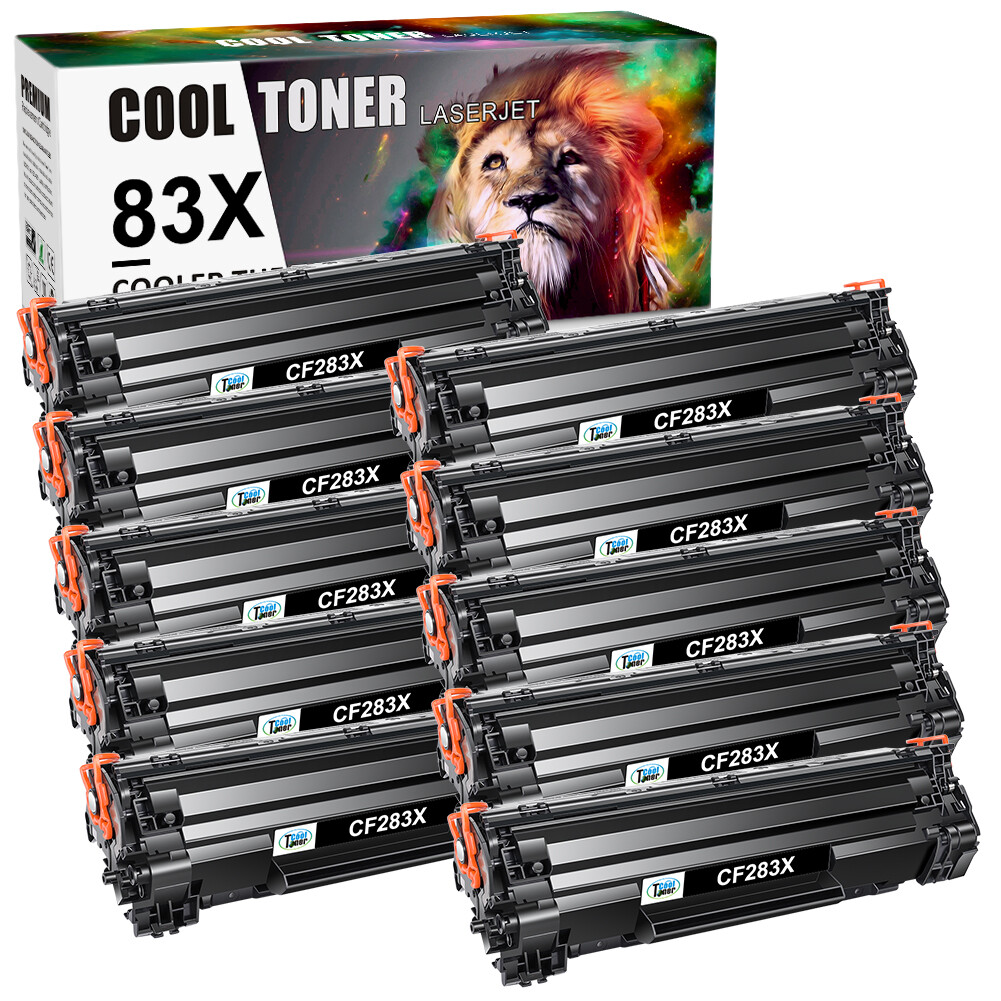 1-20x Black CF283X Toner Cartridge For HP 83X LaserJet Pro MFP M225dw M225dn LOT