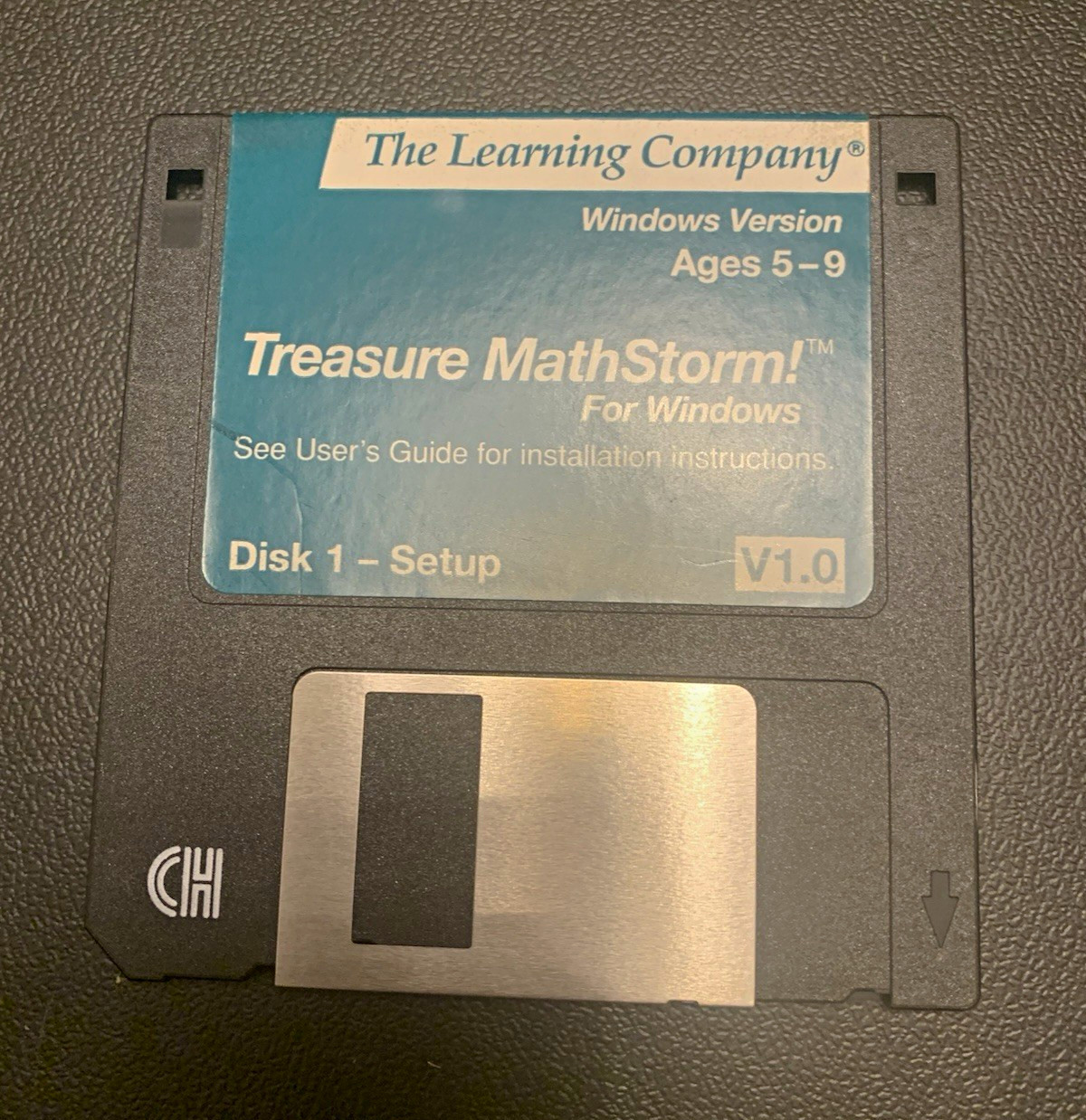 The Learning Company Treasure MathStorm V1.0 Windows 3.5" Floppy Disk 1 Setup