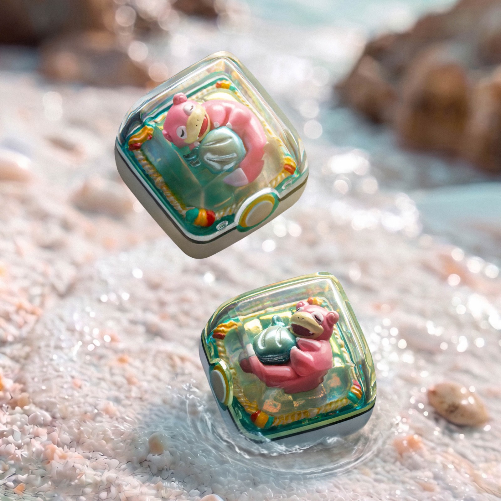 S-Craft Pokemon Artisan Keycap Set : Dreamy Slowpoke