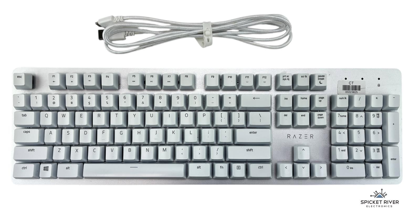 Razer Pro Type Wireless Mechanical Keyboard Orange Switches RC30-030702 - White