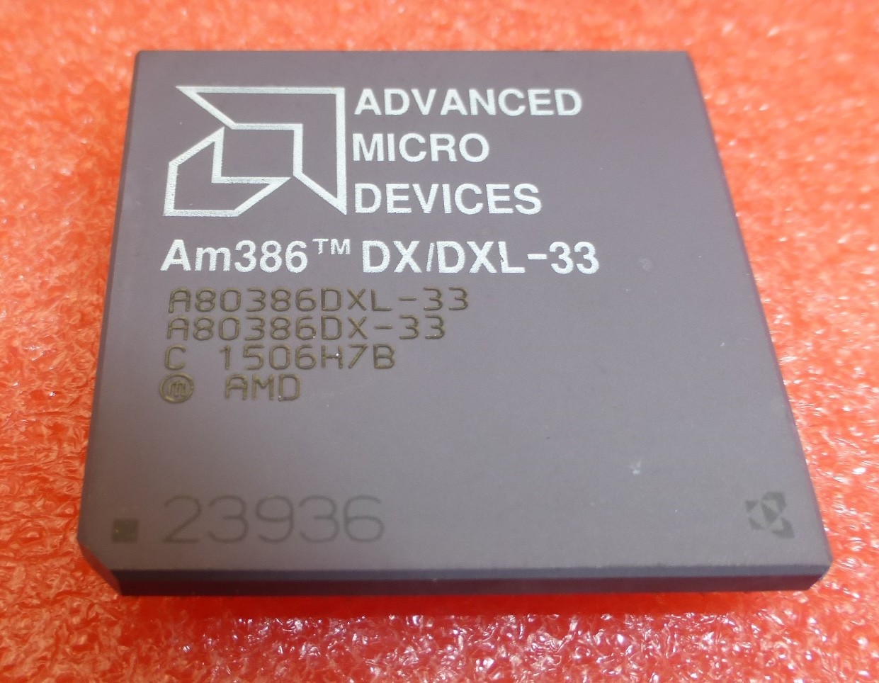 AMD Am386 DX/DXL-33 Processor 33MHz CPU A80386DX-33 Ceramic PGA i386/486/Pentium