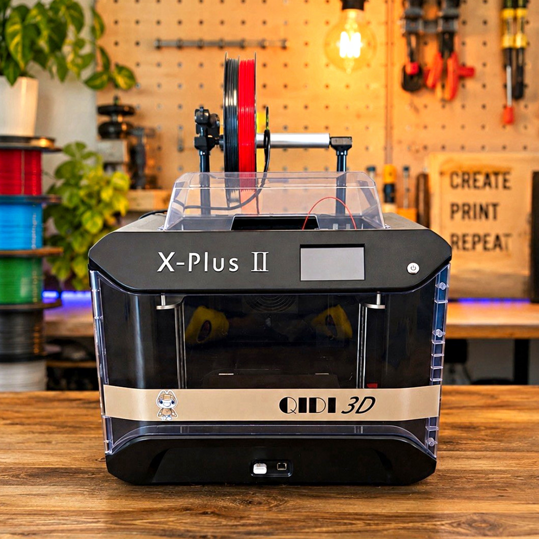 QIDI 3D X-Plus II FDM Enclosed 3D Printer Touchscreen USB 270x200
