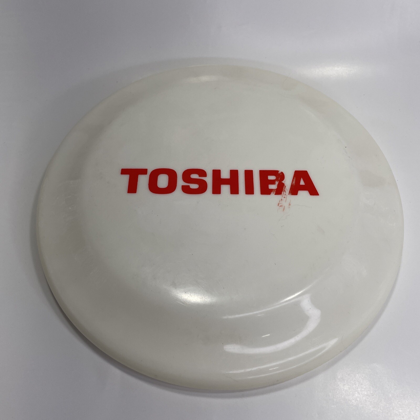 Toshiba Frisbee Toshiba Logo 1990s Canada Made Vintage Computer Promo