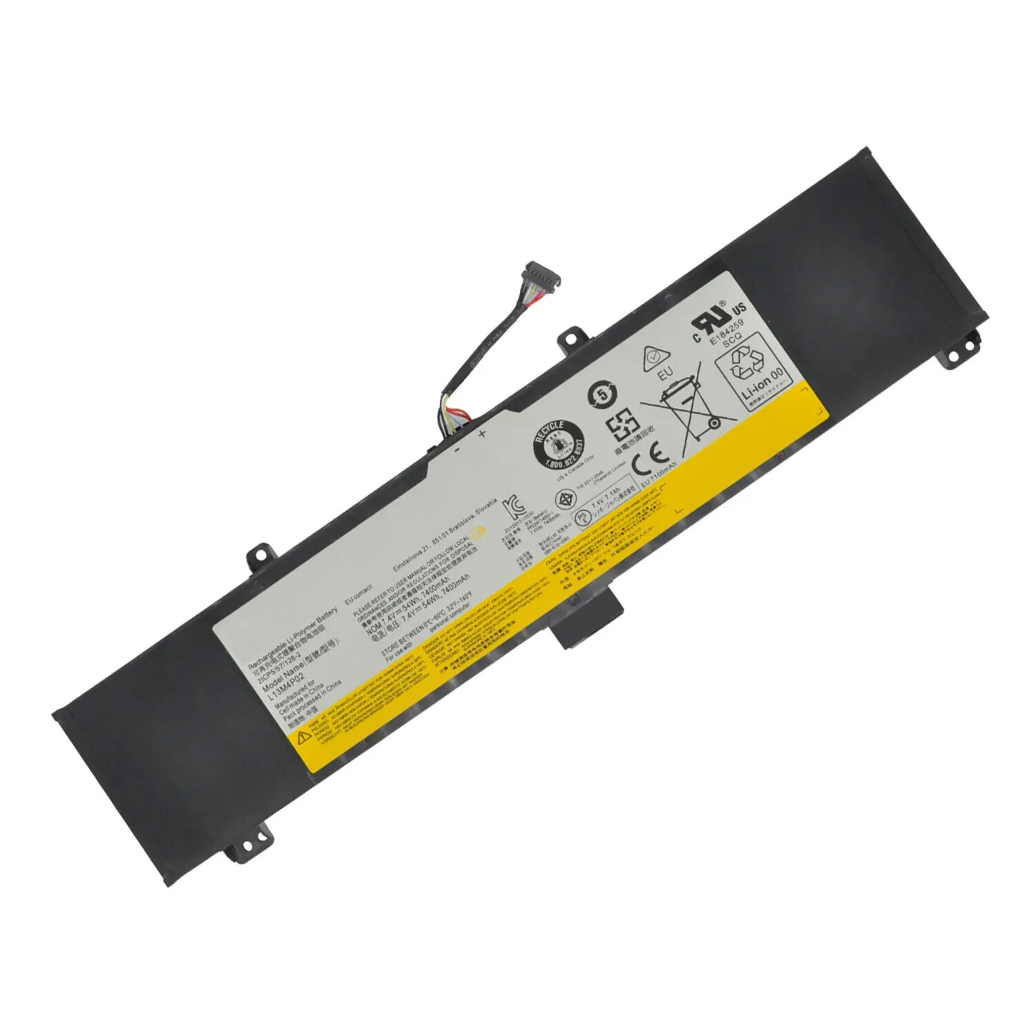Genuine L13M4P02 Battery f Lenovo Y50-70 Y50-80 Y50P Y50P-70 Y70 Y70-70 Y50-70AM