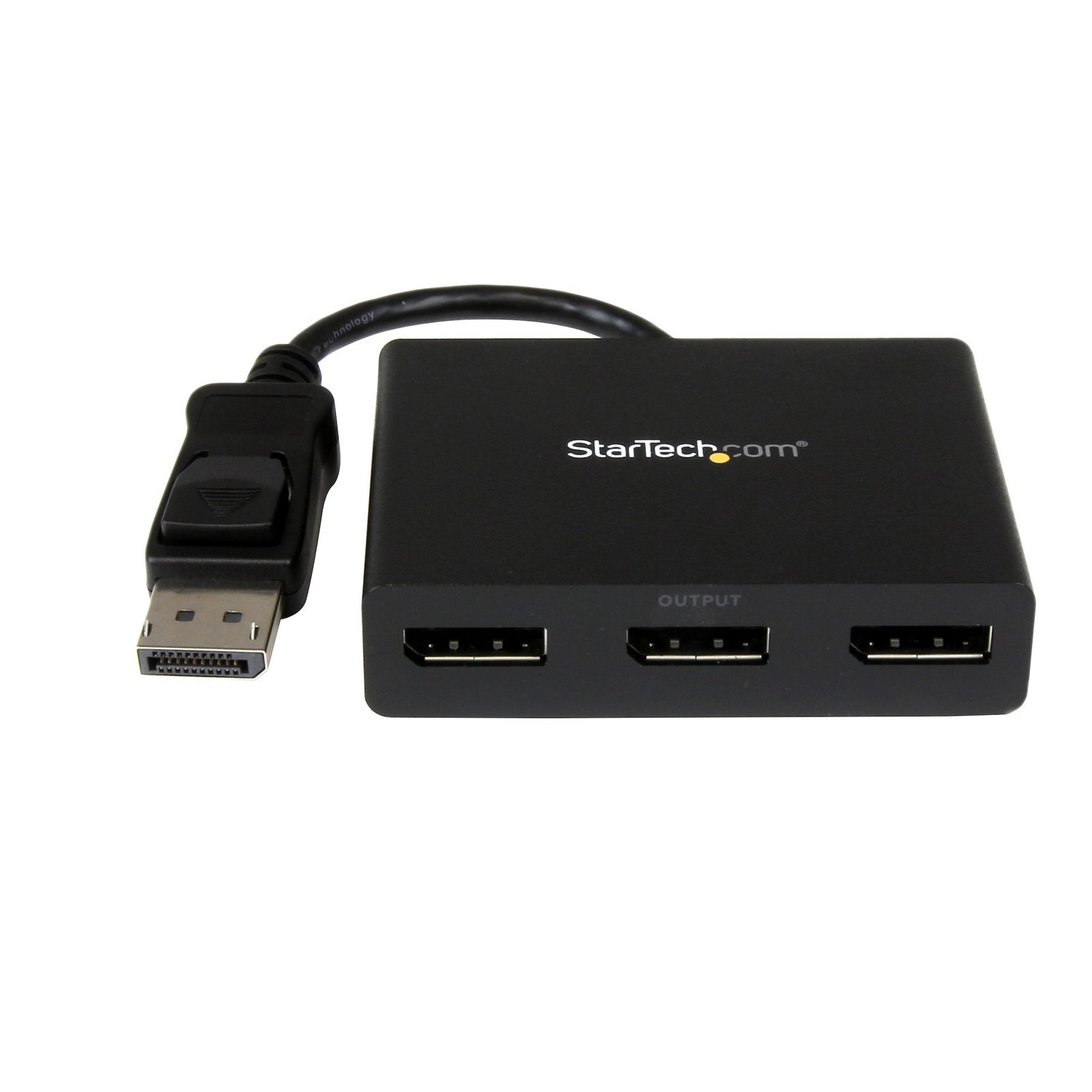 StarTech MSTDP123DP DisplayPort 1.2 to 3x DisplayPort MST Hub Triple Monitor