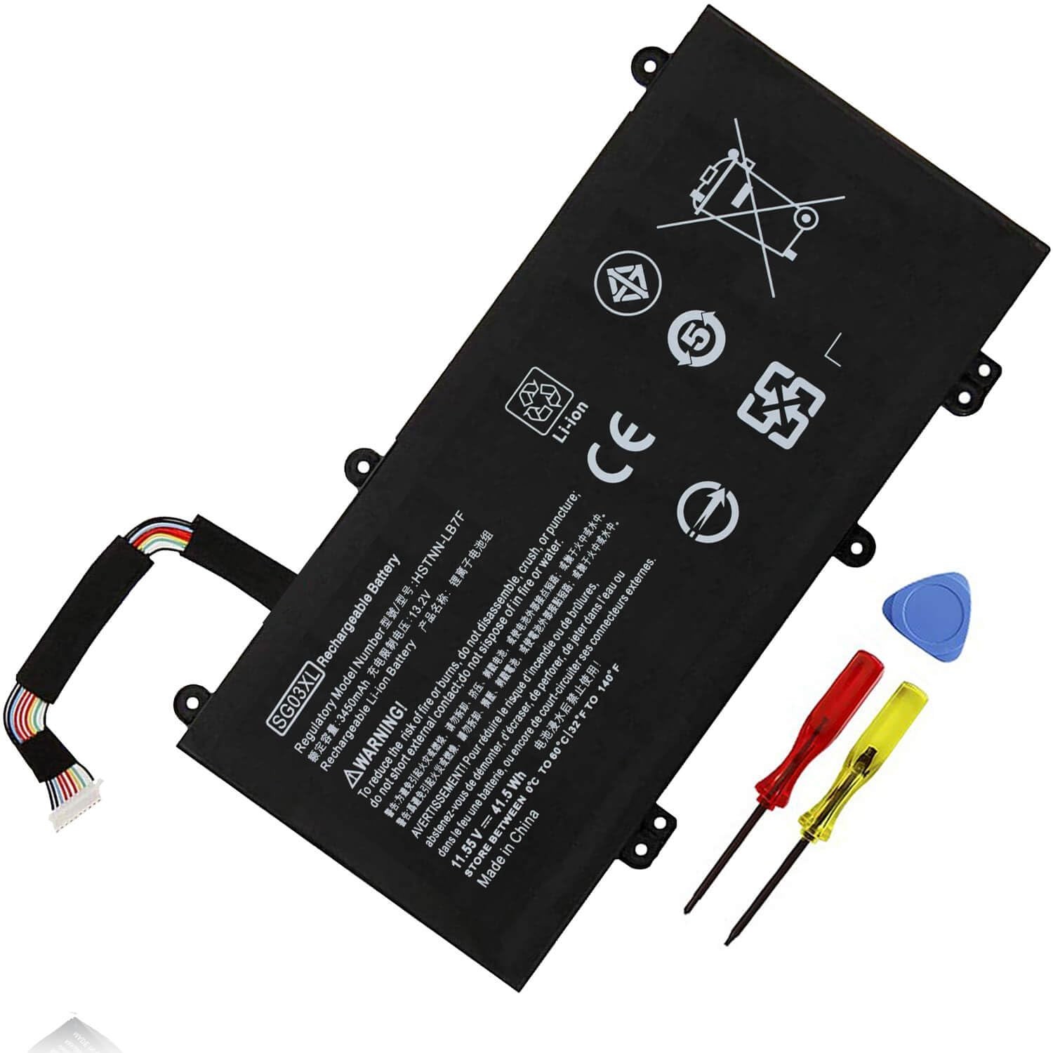 High-Capacity Replacement Battery for HP Envy M7 Series - 849048-421, SG03XL