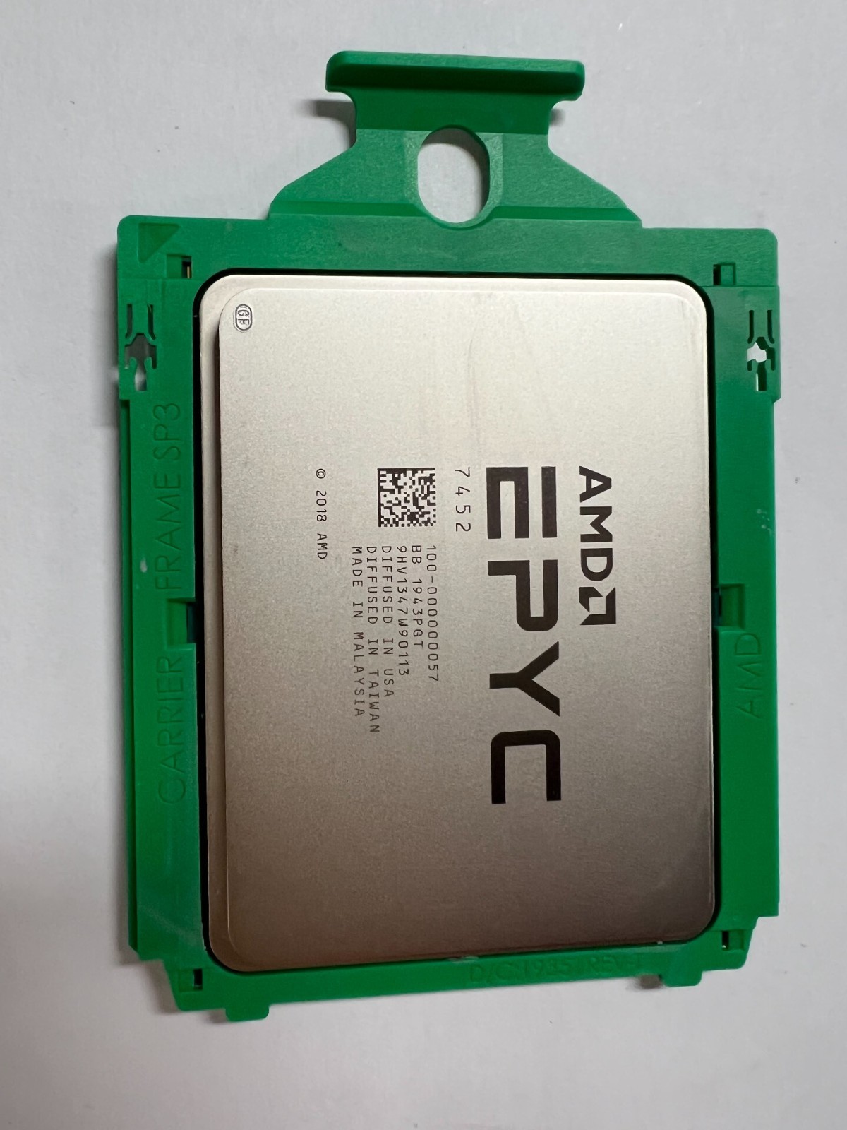 AMD EPYC 7452 32-Core 2.35Ghz 128MB Rome 7002 CPU Server Processor - Unlocked