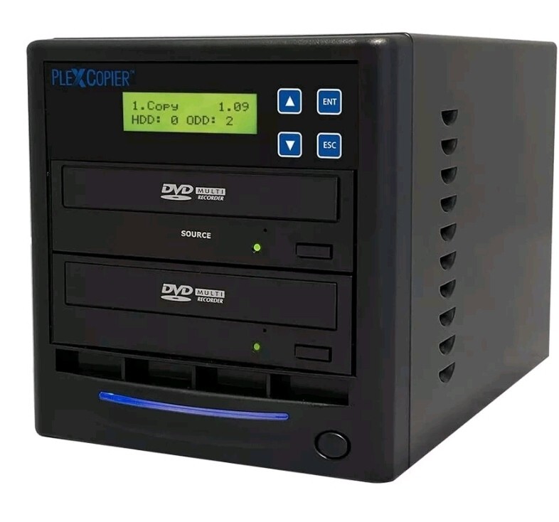 PlexCopier 24X 1 to 1 CD DVD M-Disc Supported Duplicator Copier Tower