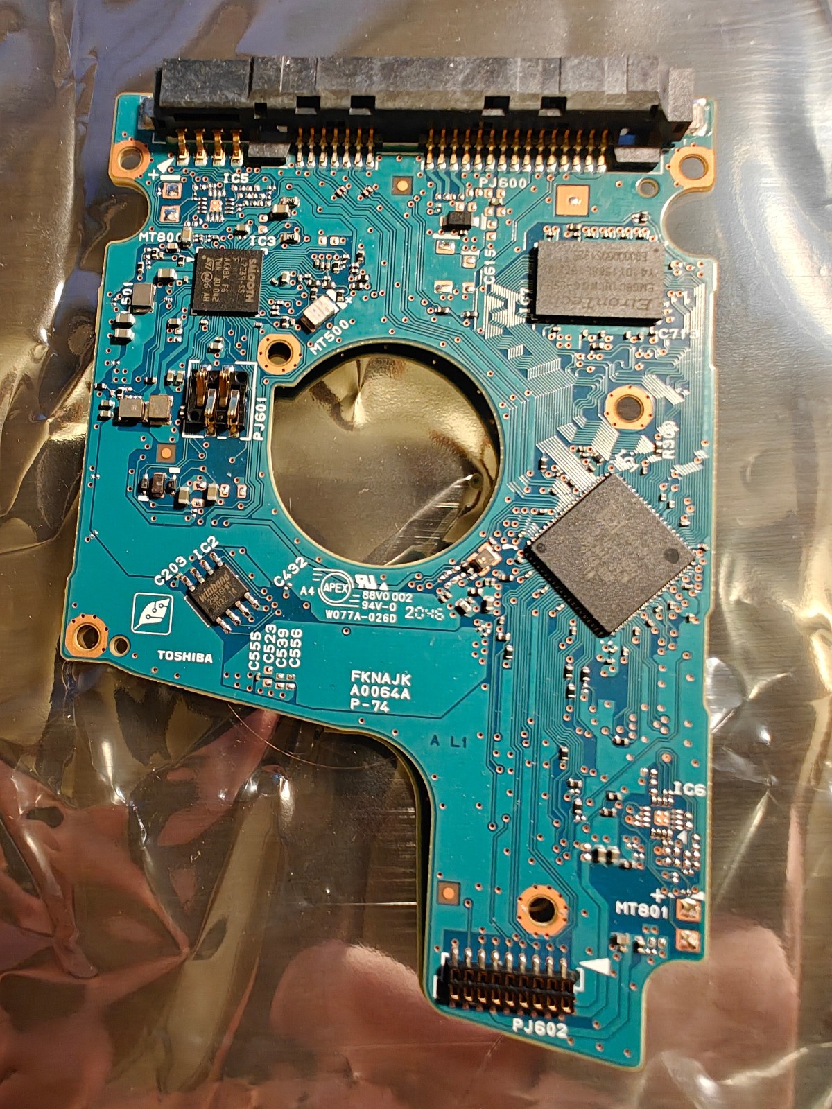 TOSHIBA G0064A PCB BOARD ONLY TESTED