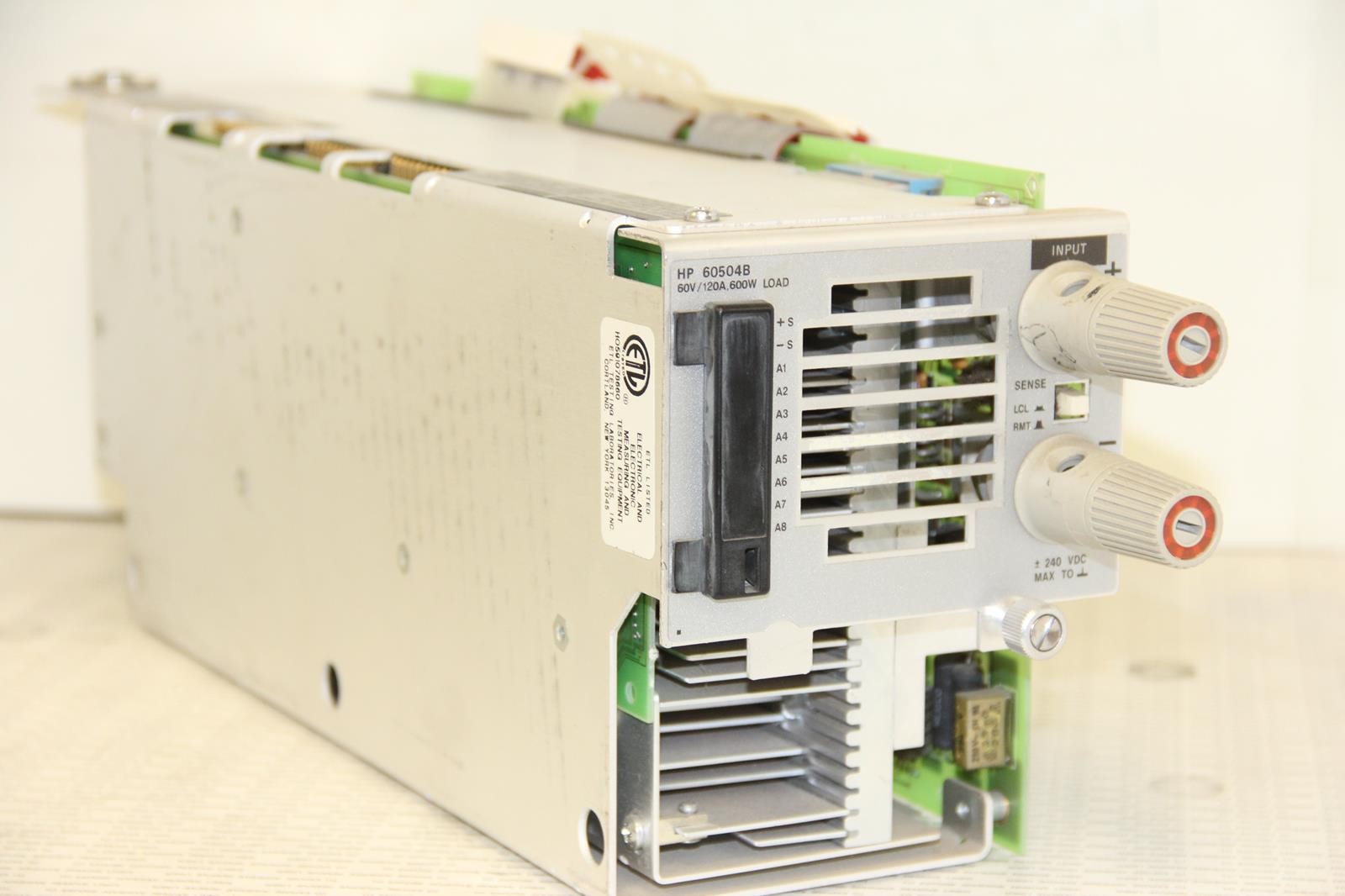 HP HEWLETT PACKARD 60504B 60V/120A 600W Load