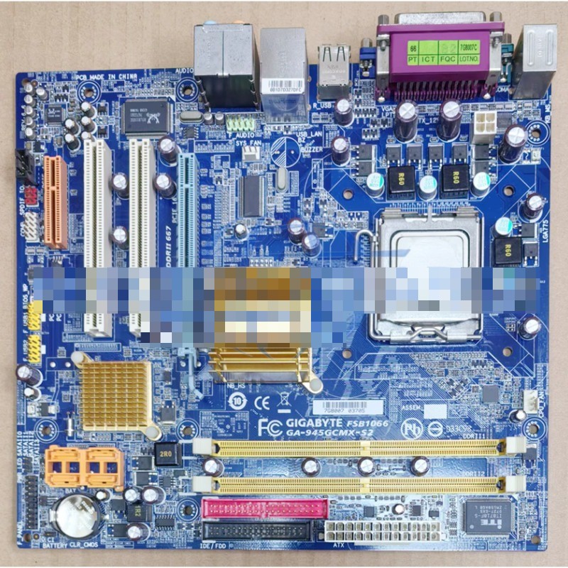  Used GIGABYTE GA-945GCMX-S2 motherboard Fast delivery