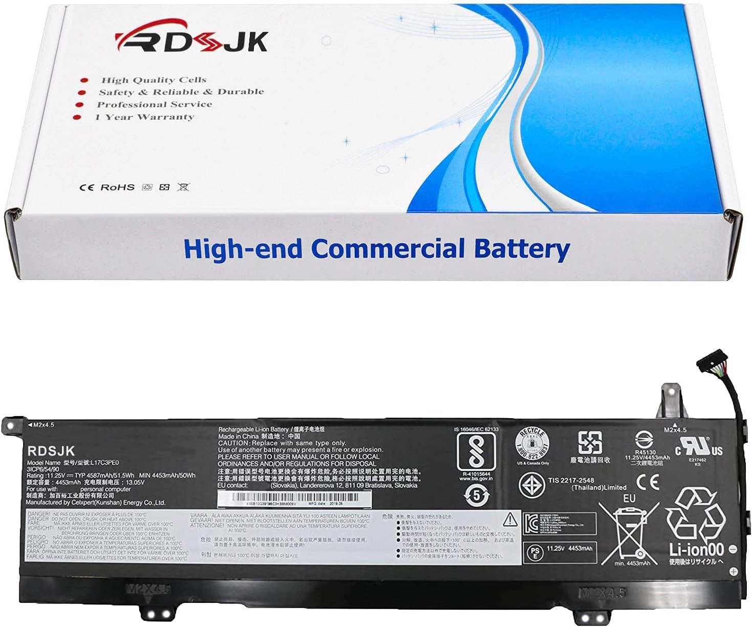 L17C3PE0 L17L3PE0 Laptop Battery for Lenovo Yoga 730 730 13IKB 730 15 730 15IWL