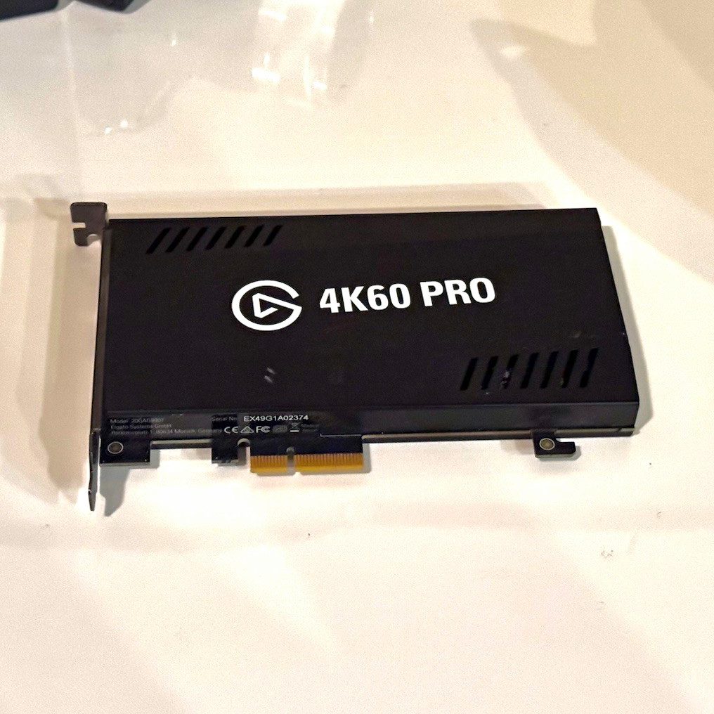 Elgato 4K60 MK.1 Pro PCIe Internal Video Capture Card 4K  60FPS HDMI In/Out