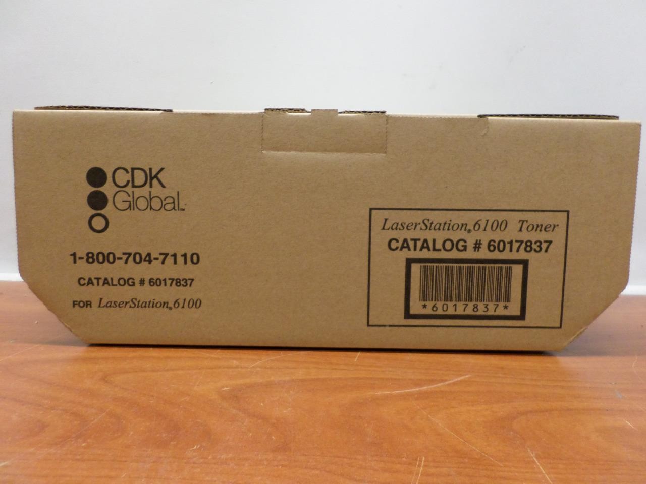 CDK GLOBAL LaserStation 6100 Toner Cartridge PN: 6017837 - NEW
