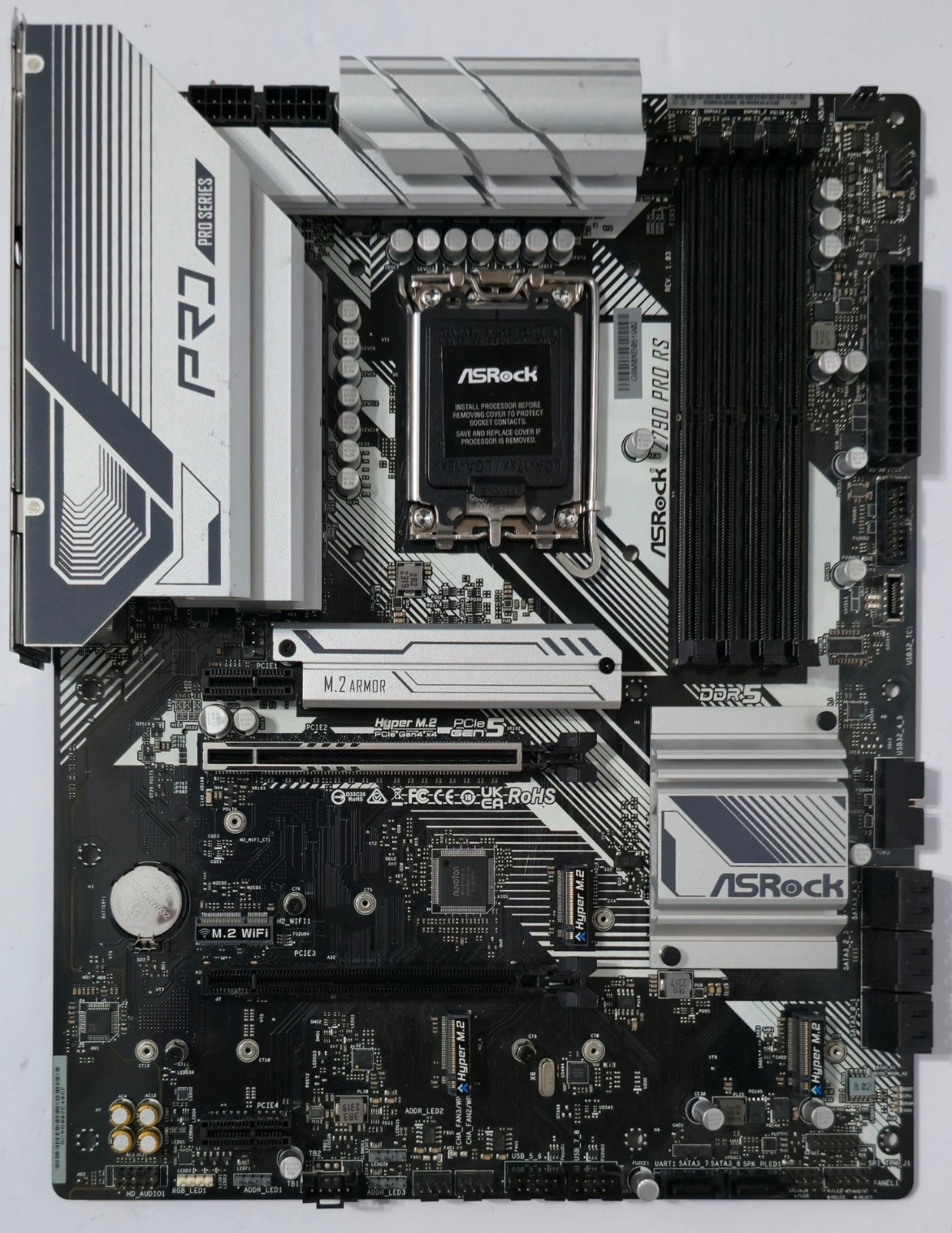 ASRock Z790 Pro RS LGA 1700 ATX Motherboard Intel 12th 13th 14th gen *READ*