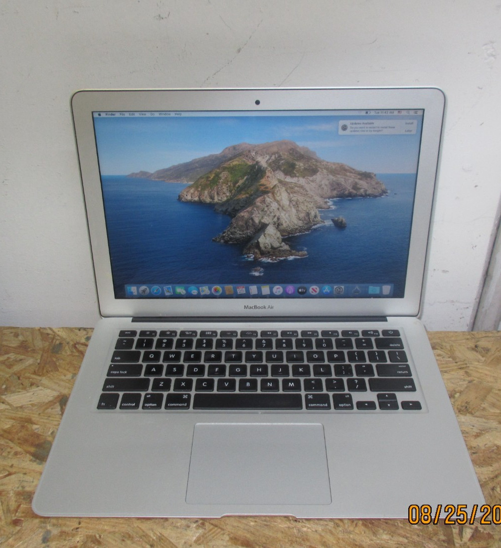 MacBook Air 13" 2013 A1466 Intel Core i5 @ 1.3GHz 4GB RAM 128GB SSD SILVER.