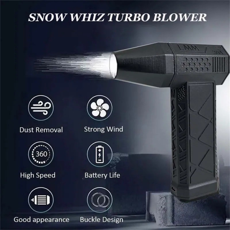 Air Duster 130000RPM 52m/s Mini Jet Turbo Fan Electric Air Blower Duster Cleaner