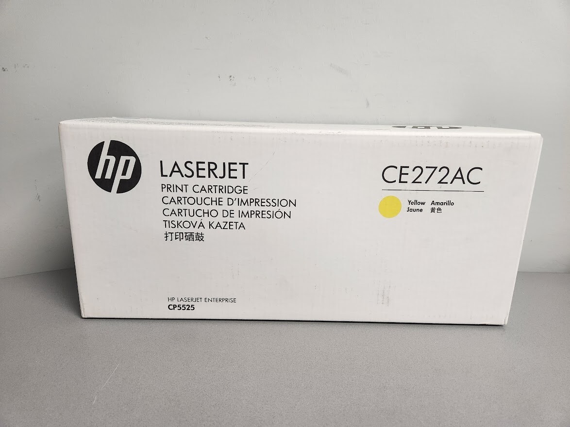 HP 650A CE272AC, Yellow Toner Cartridge LaserJet CP5520,