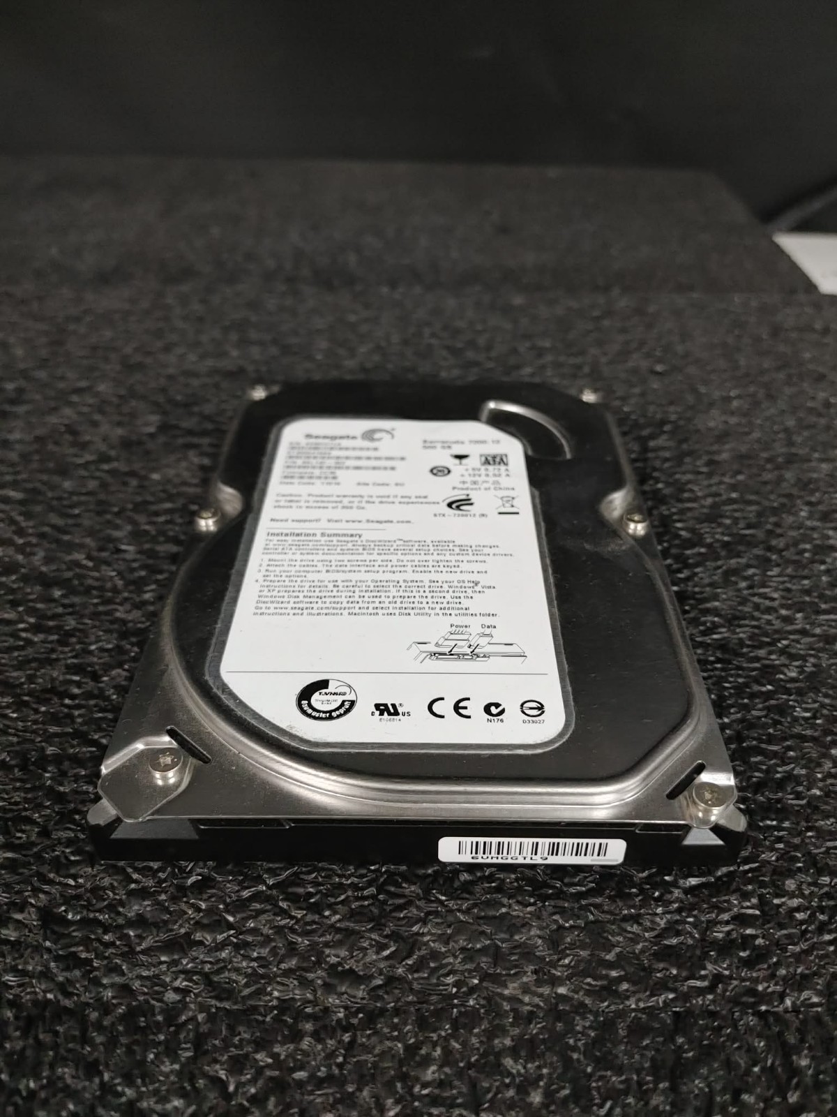 Seagate 9SL142-302 ST3500418AS 500GB SATA 3.5" 7.2K RPM 16MB FW CC38 DC 11016HDD