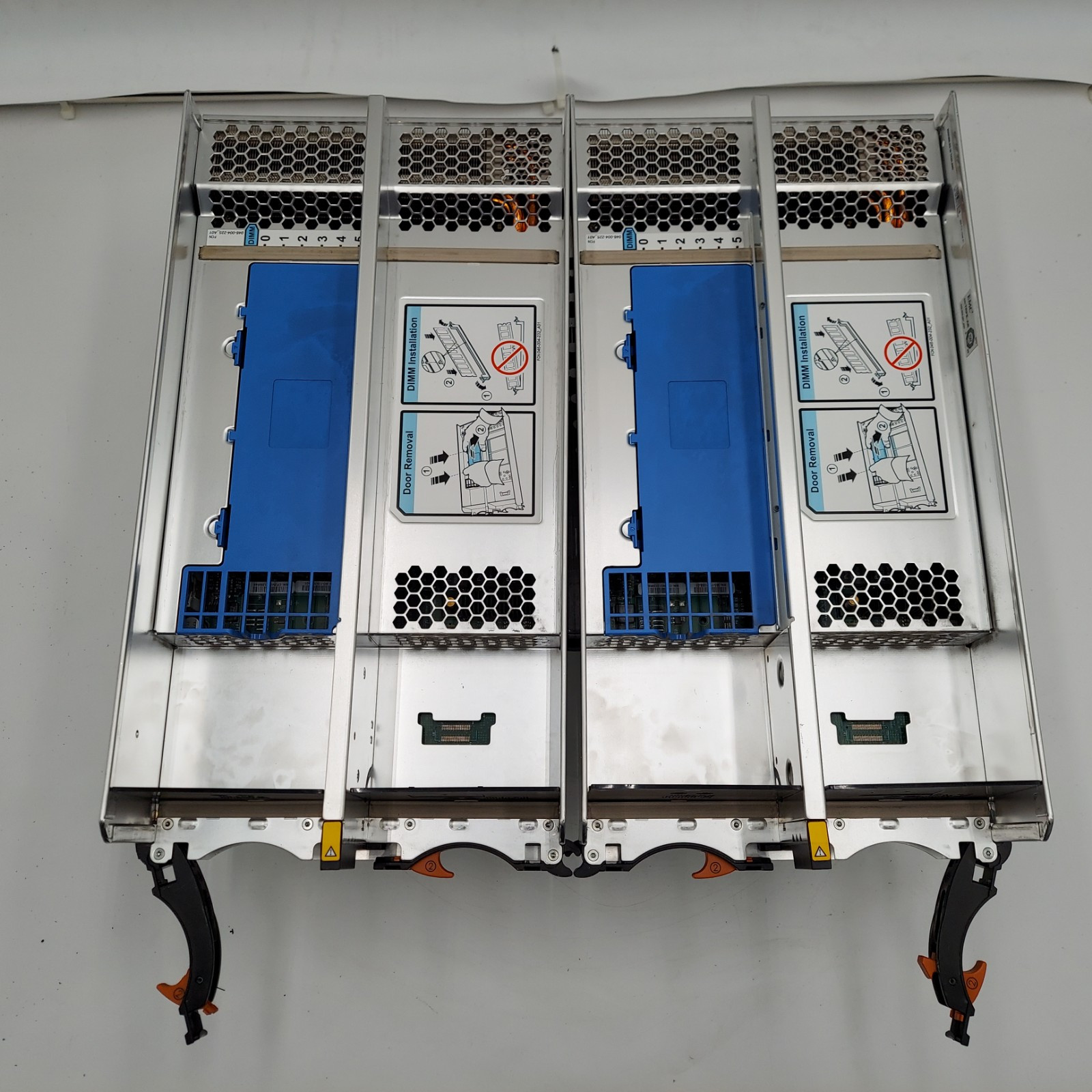 LOT OF 2 EMC 110-113-106B-01 STORAGE PROCESSOR 2.8 GHz 2x 6GB RAM