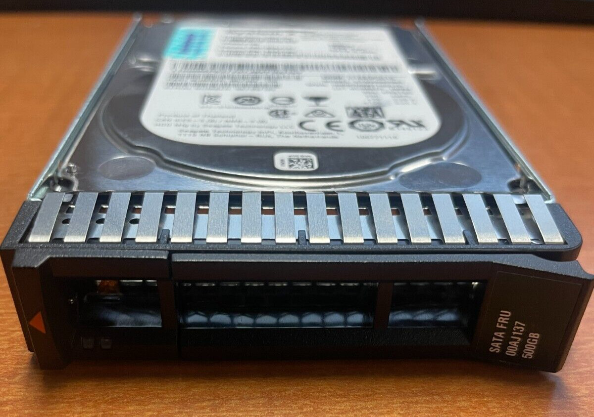 Lenovo ST9500620NS 500GB 2.5" 6Gb/s 7.2K RPM SATA Hard Drive 00AJ137 00AJ140