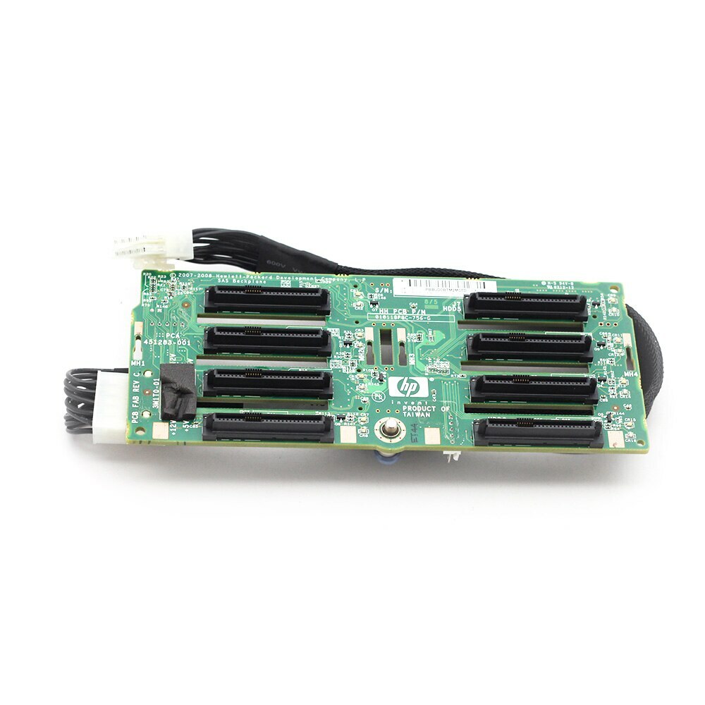 507690-001 451283-002 FOR HP DL380 G6 G7 Server 8 Bay 2.5” Hard Drive Backplane