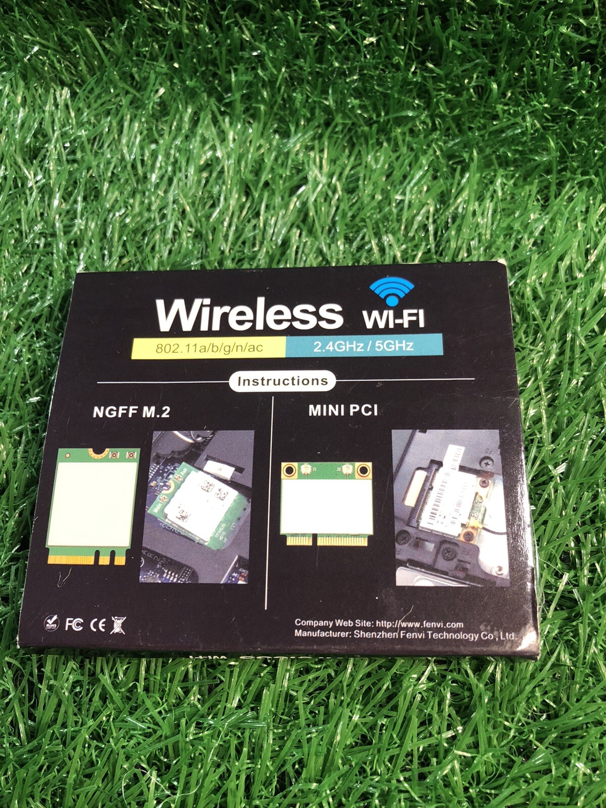 Dual Band 2.4+5G 300M 802.11A/B/G/N Wifi Bluetooth 4.0 Wireless Half Mini Pci-E