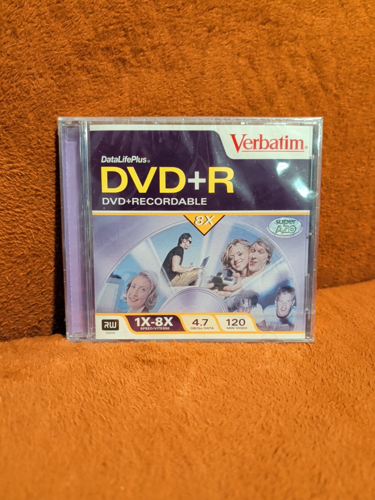Brand New Still Sealed Verbatim DVR+R Recordable  4.7GB 8X-Speed