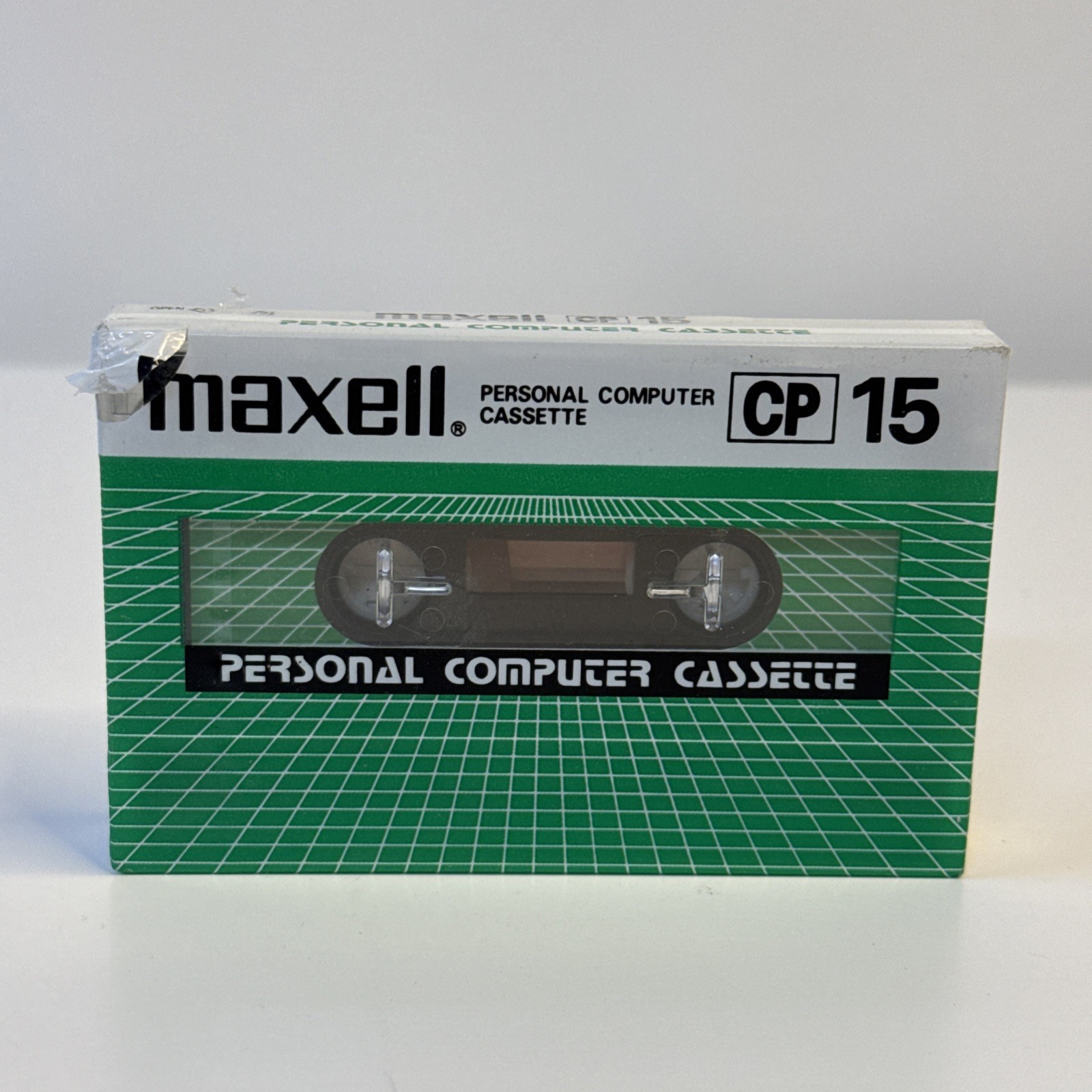 MAXELL CP15 Vintage Early PC Personal Computer Cassette Tape - Sealed
