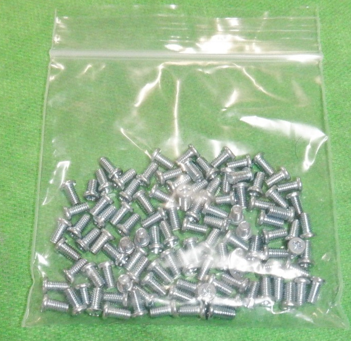 DELL IBM HP CISCO 3X5MM 2.5" SSD HDD Drive Caddy Mounting Screws      LOT OF 100