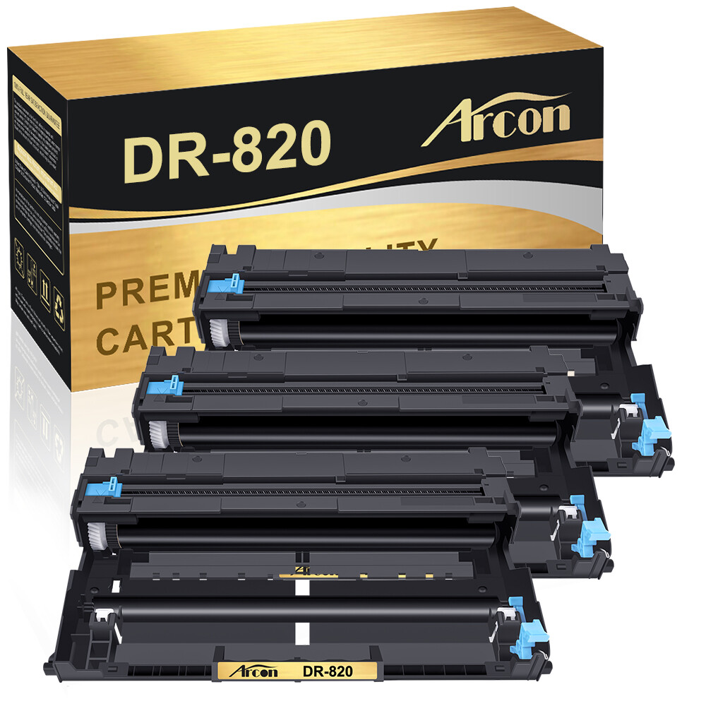 3PK DR820 DR-820 Drum Unit For Brother TN850 HL-L6200D HL-L6300DW MFC-L6800DW