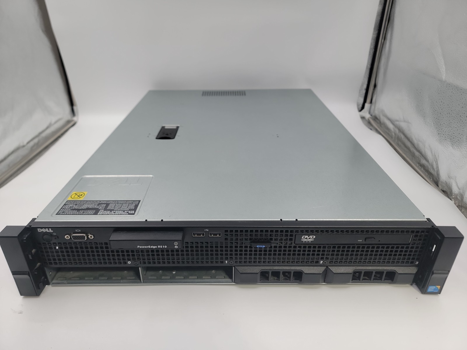 Dell PowerEdge R510 2U Server 2x Xeon E5506 8GB SAS 6/iR No HDD 2 Caddies