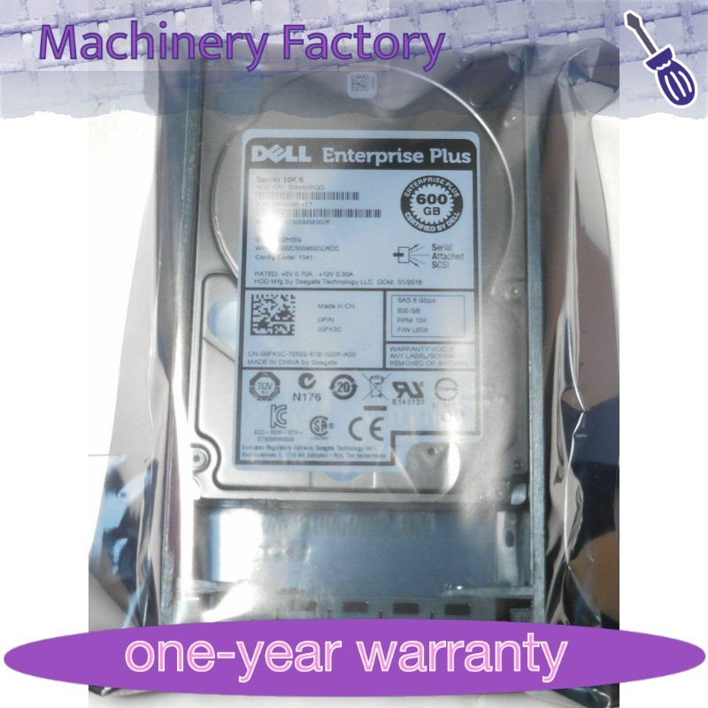 0FK3C FOR DELL EqualLogic 600GB 10K SAS 2.5" 6Gb/s HARD DRIVE ST600MM0006 00FK3C
