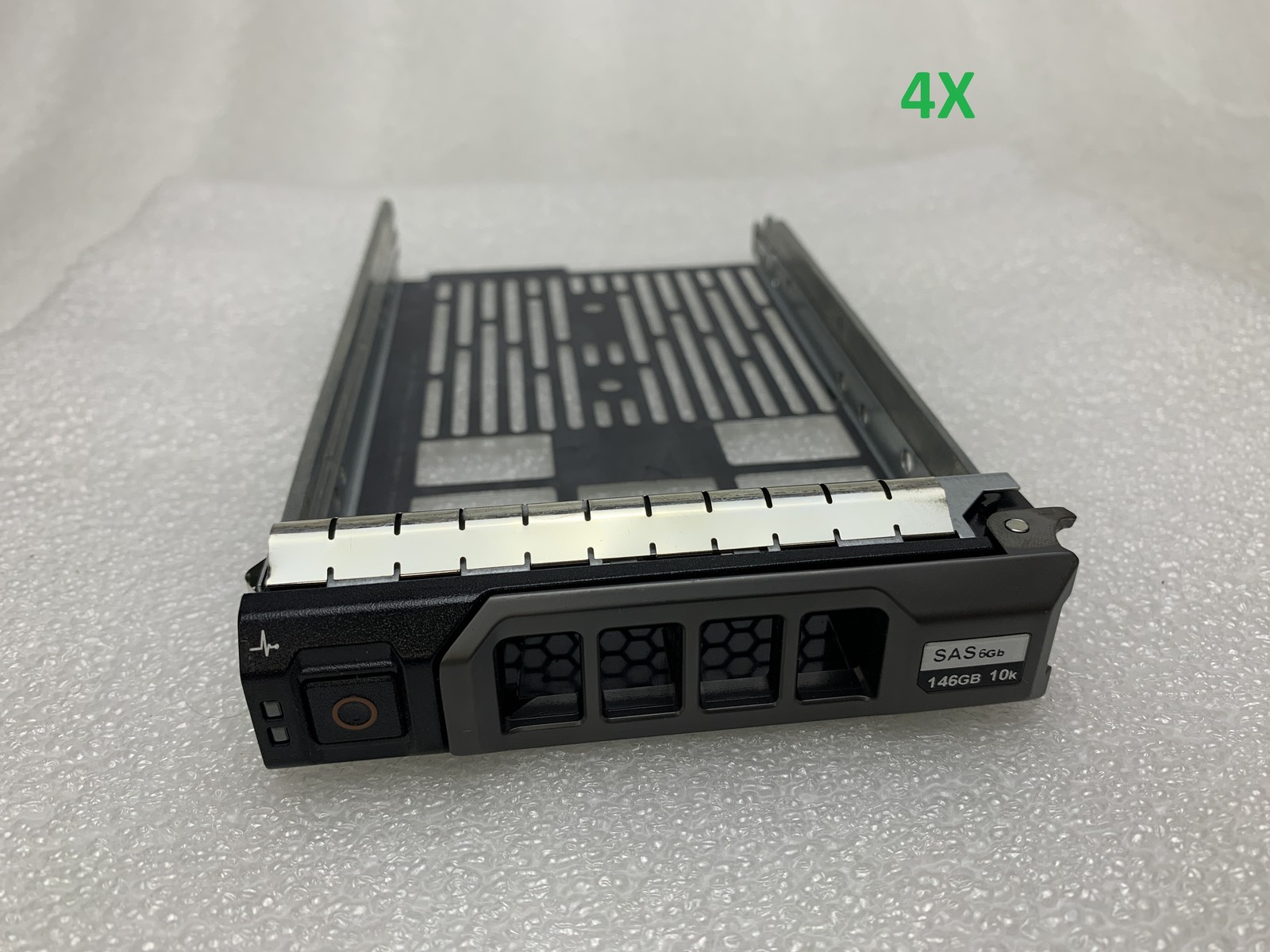 Lot of 4 Dell PowerEdge 3.5-inch SAS / SATA  Hard Drive Caddy Tray
