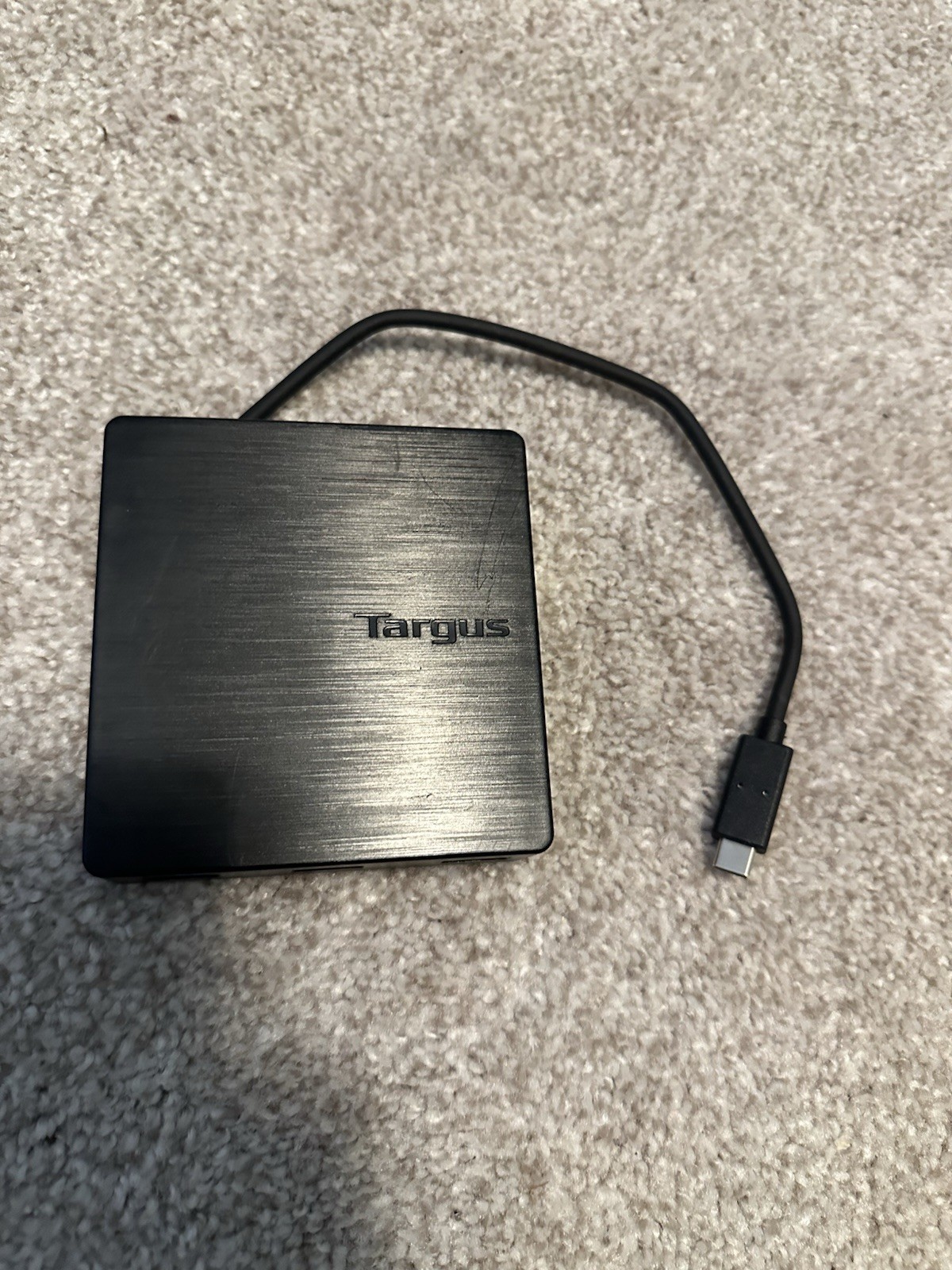 Targus USB-C Alt-Mode Travel Dock with PD Pass-Thru DOCK412-A TESTED WORKS