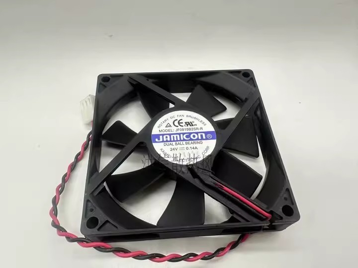 1PCS Genuine Kamei JAMICON 8015 JF0815B2SR-R DC24V 0.14A 80*15MM