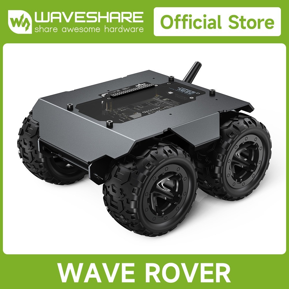 Waveshare WAVE ROVER Flexible And Expandable 4WD Mobile Robot Chassis Full Metal